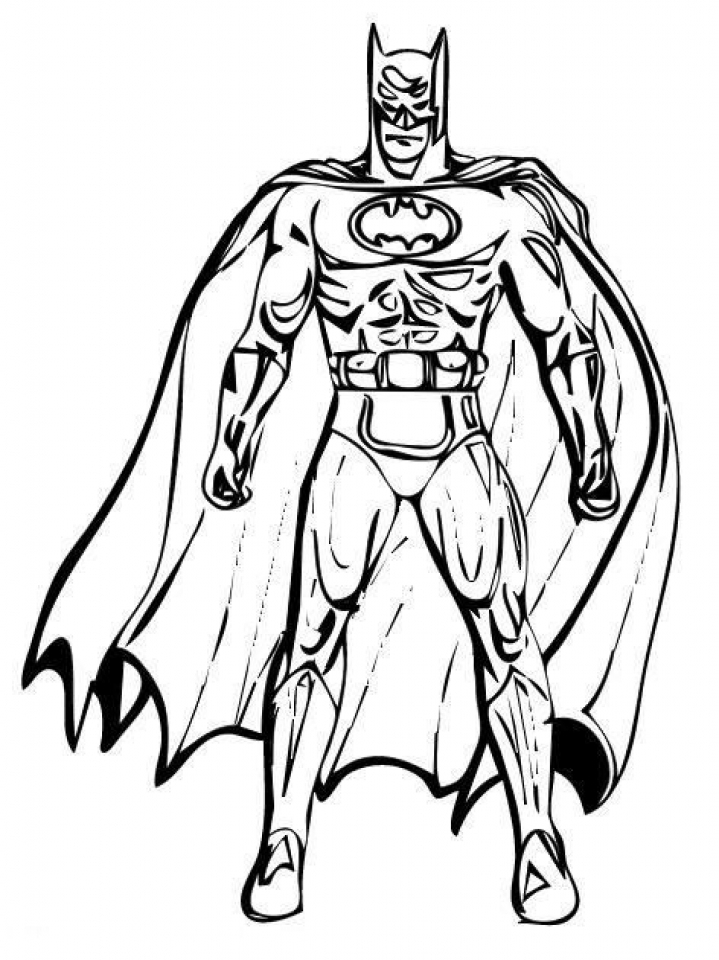 140+ Batman Coloring Pages 87