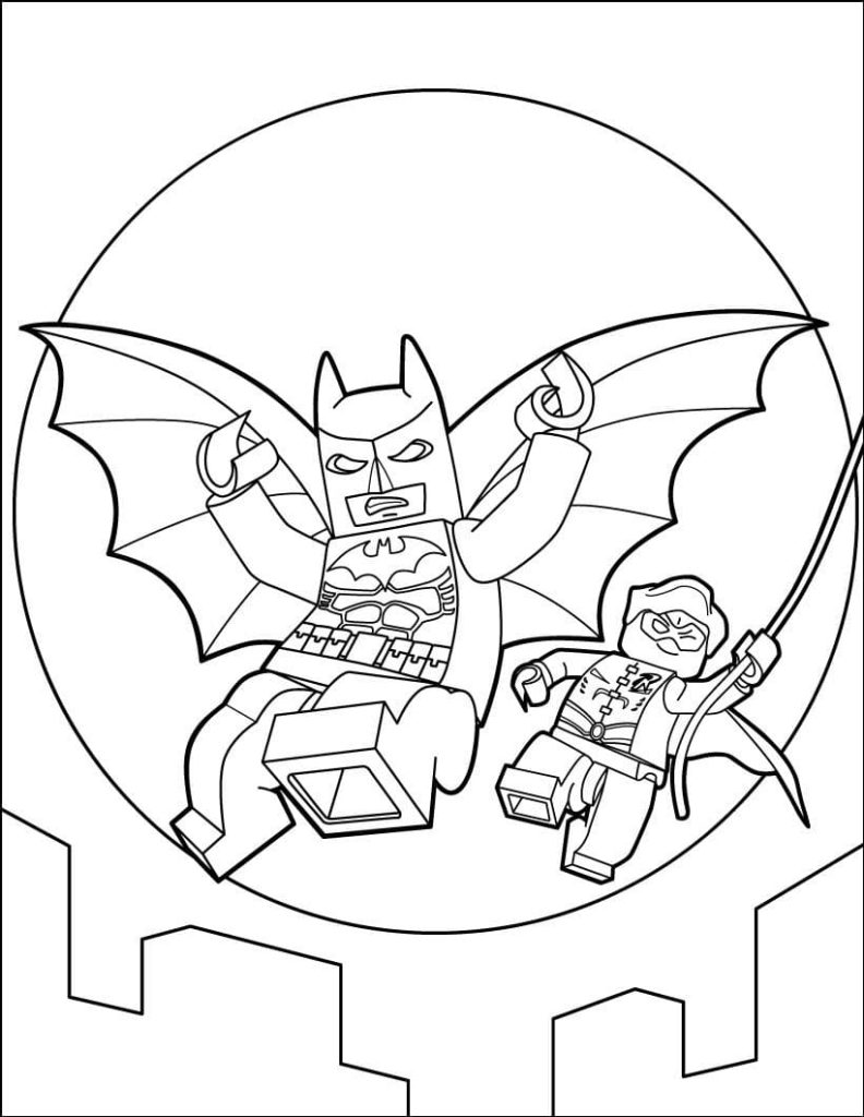 140+ Batman Coloring Pages 93