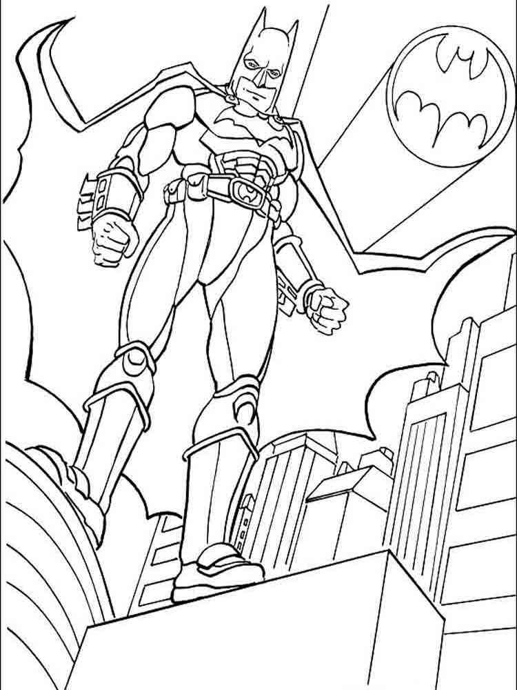 140+ Batman Coloring Pages 96