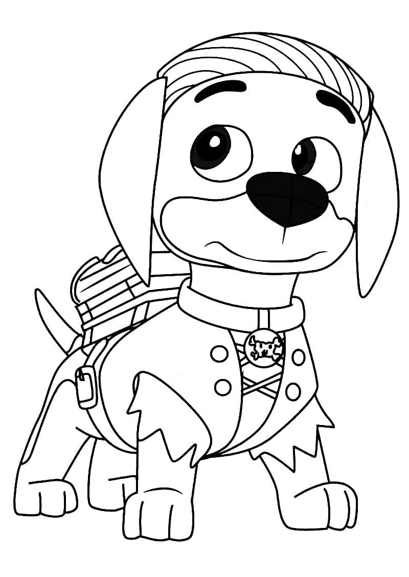 169+ Paw Patrol Coloring Pages FREE Printable 107