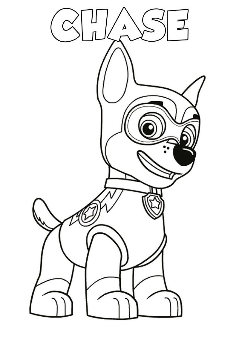 169+ Paw Patrol Coloring Pages FREE Printable 110