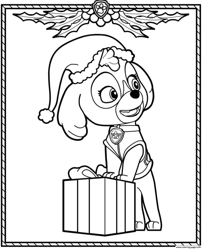 169+ Paw Patrol Coloring Pages FREE Printable 113