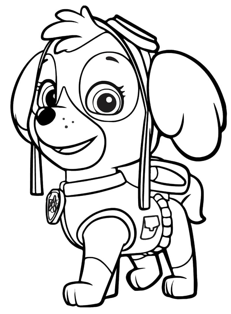 169+ Paw Patrol Coloring Pages FREE Printable 114