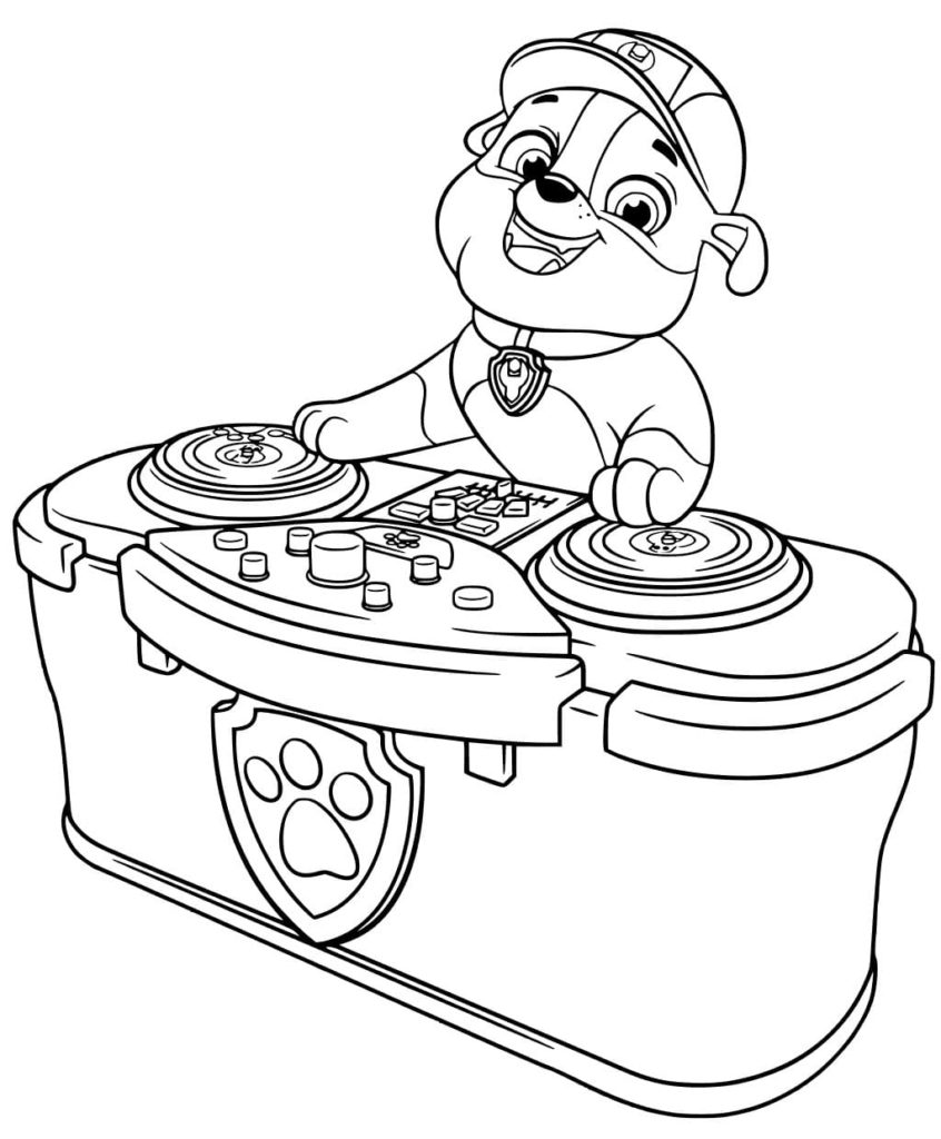 169+ Paw Patrol Coloring Pages FREE Printable 115