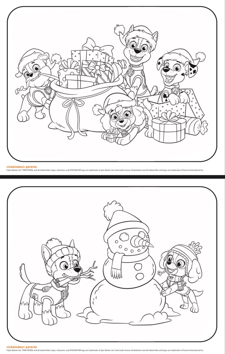 169+ Paw Patrol Coloring Pages FREE Printable 117