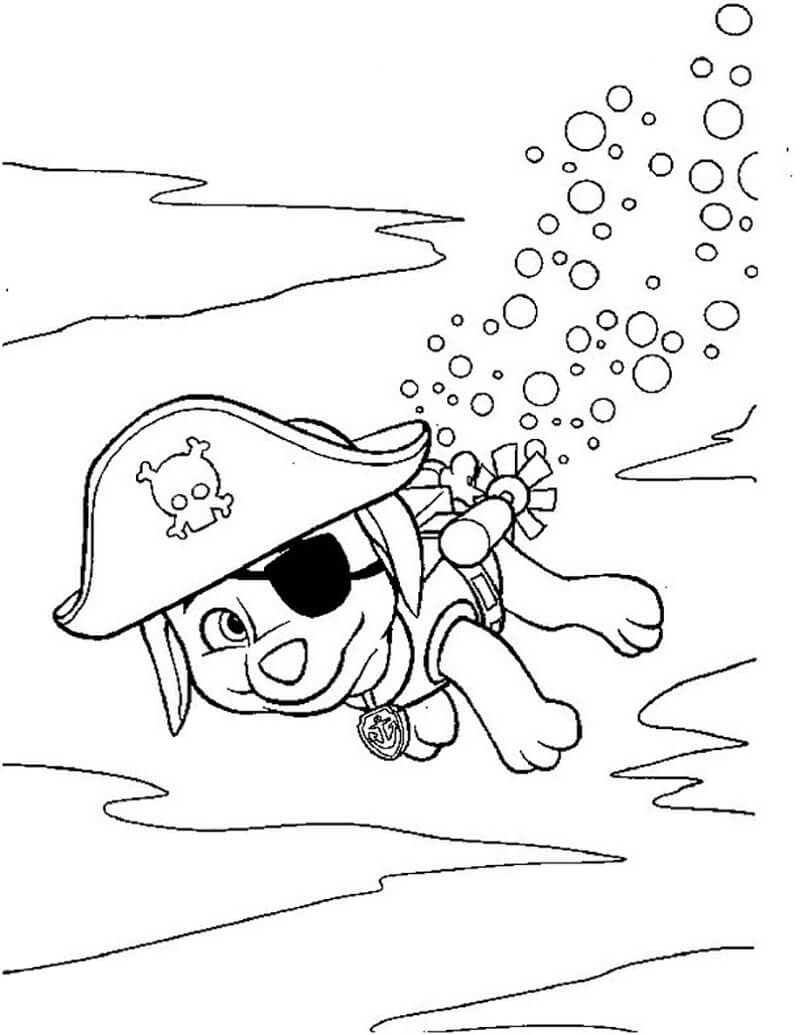 169+ Paw Patrol Coloring Pages FREE Printable 128