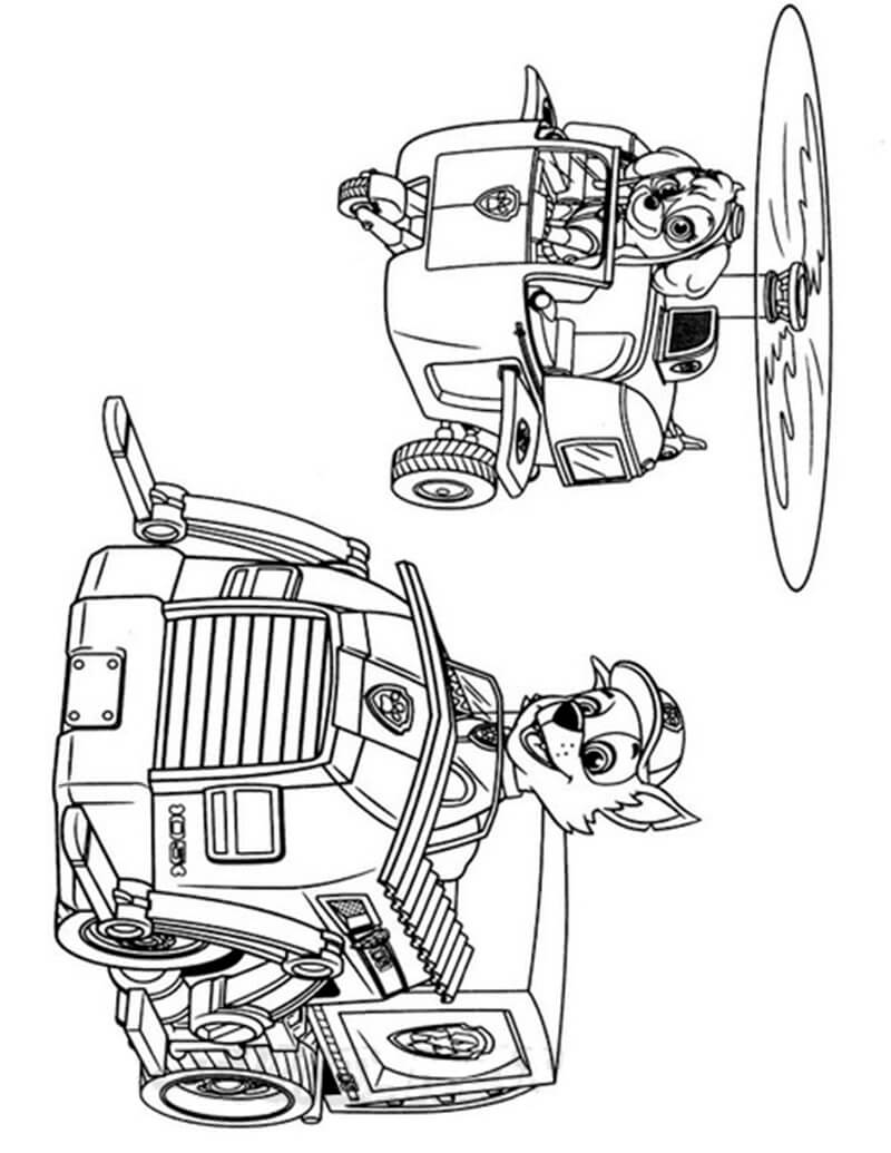 169+ Paw Patrol Coloring Pages FREE Printable 129