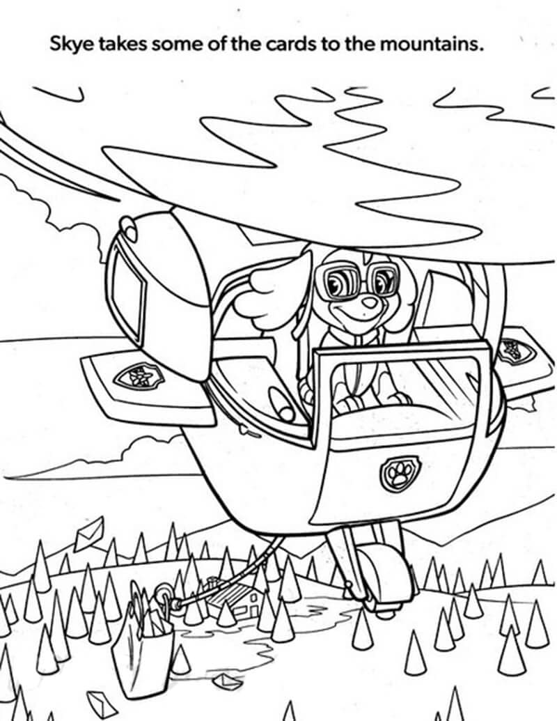 169+ Paw Patrol Coloring Pages FREE Printable 130