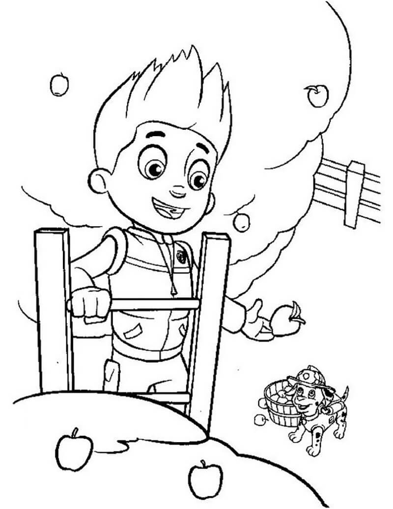 169+ Paw Patrol Coloring Pages FREE Printable 136