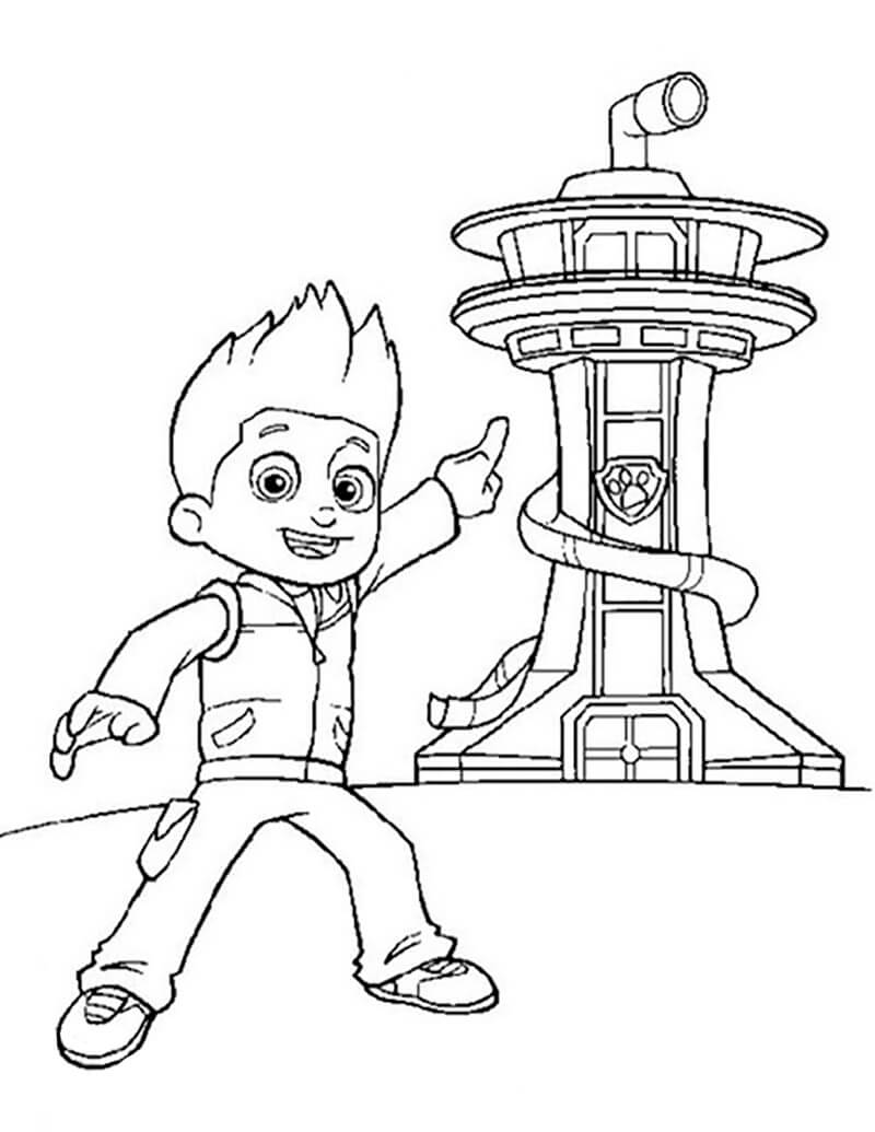 169+ Paw Patrol Coloring Pages FREE Printable 140