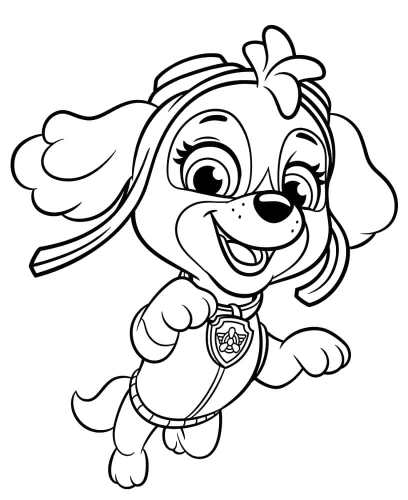 169+ Paw Patrol Coloring Pages FREE Printable 143