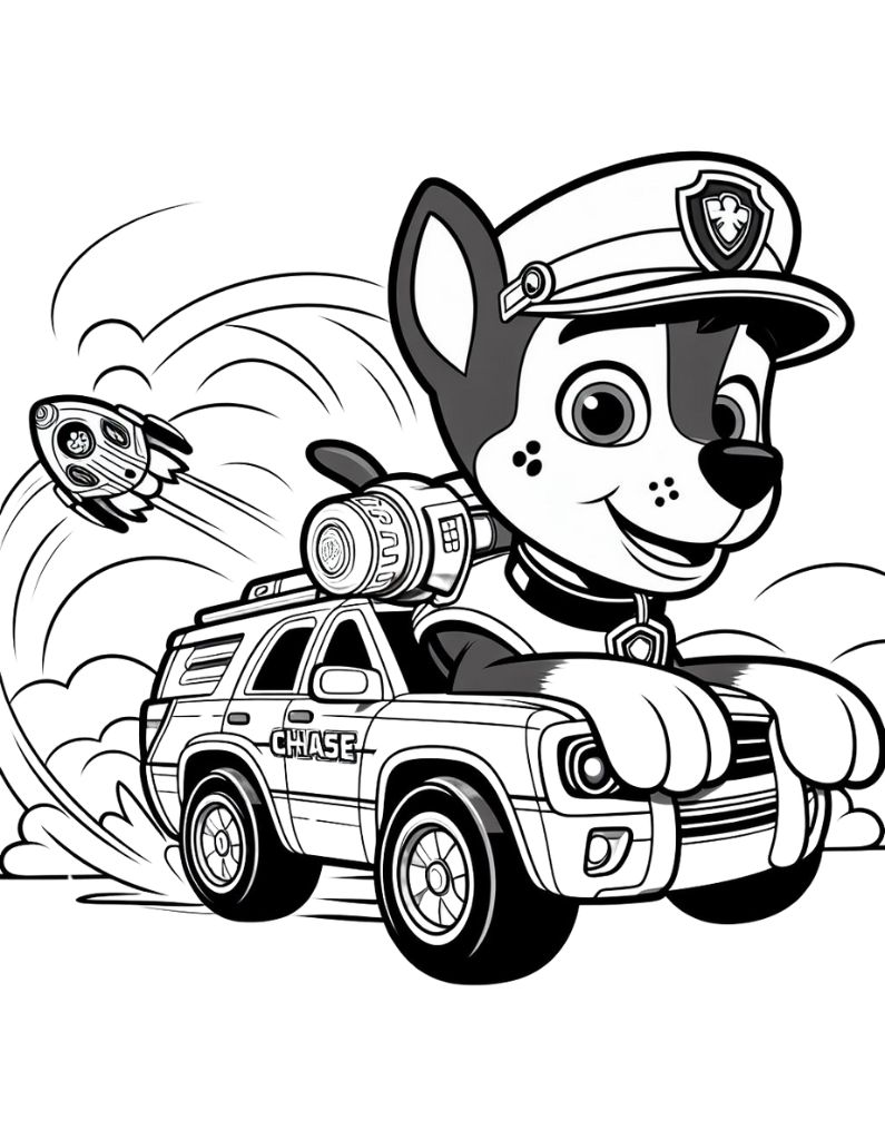 169+ Paw Patrol Coloring Pages FREE Printable 144