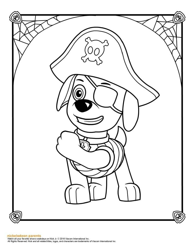 169+ Paw Patrol Coloring Pages FREE Printable 150