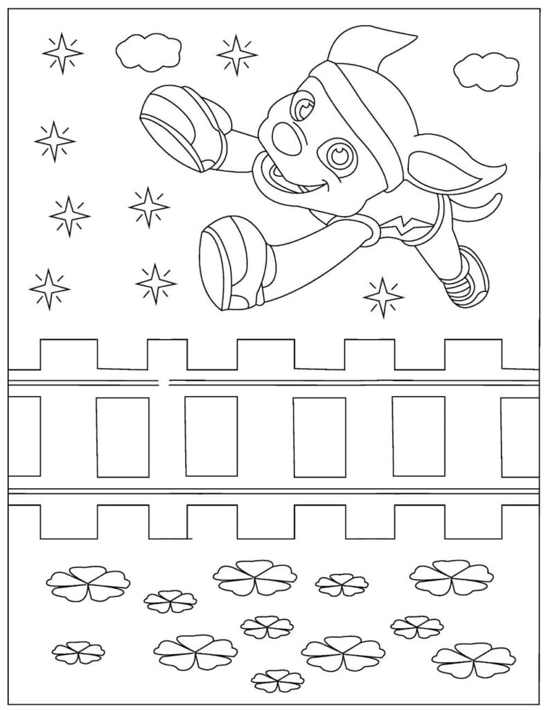 169+ Paw Patrol Coloring Pages FREE Printable 156