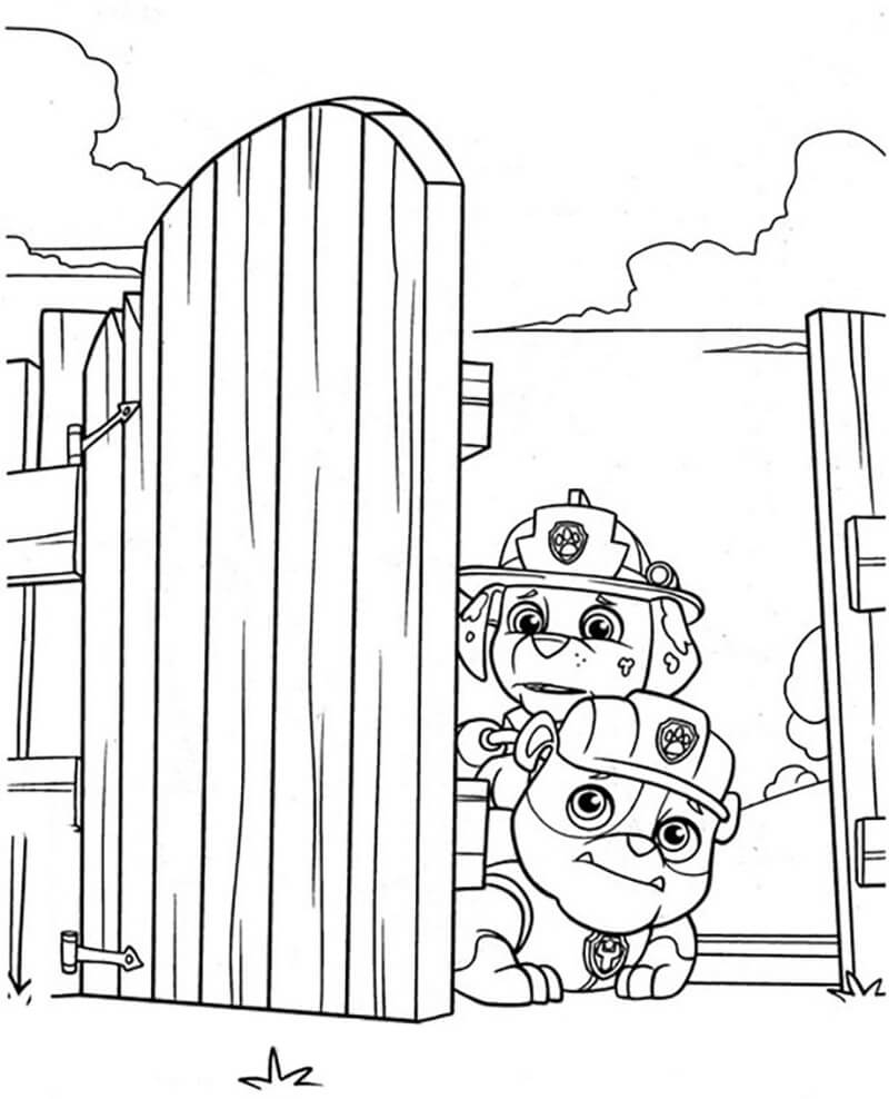 169+ Paw Patrol Coloring Pages FREE Printable 163