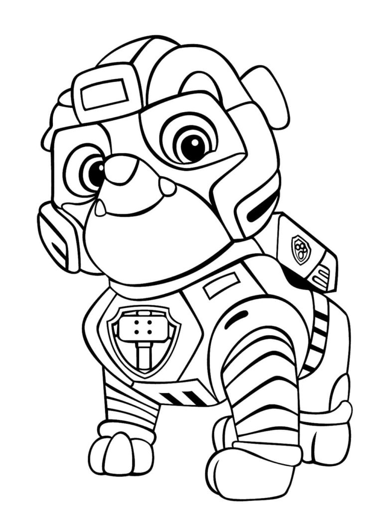 169+ Paw Patrol Coloring Pages FREE Printable 164