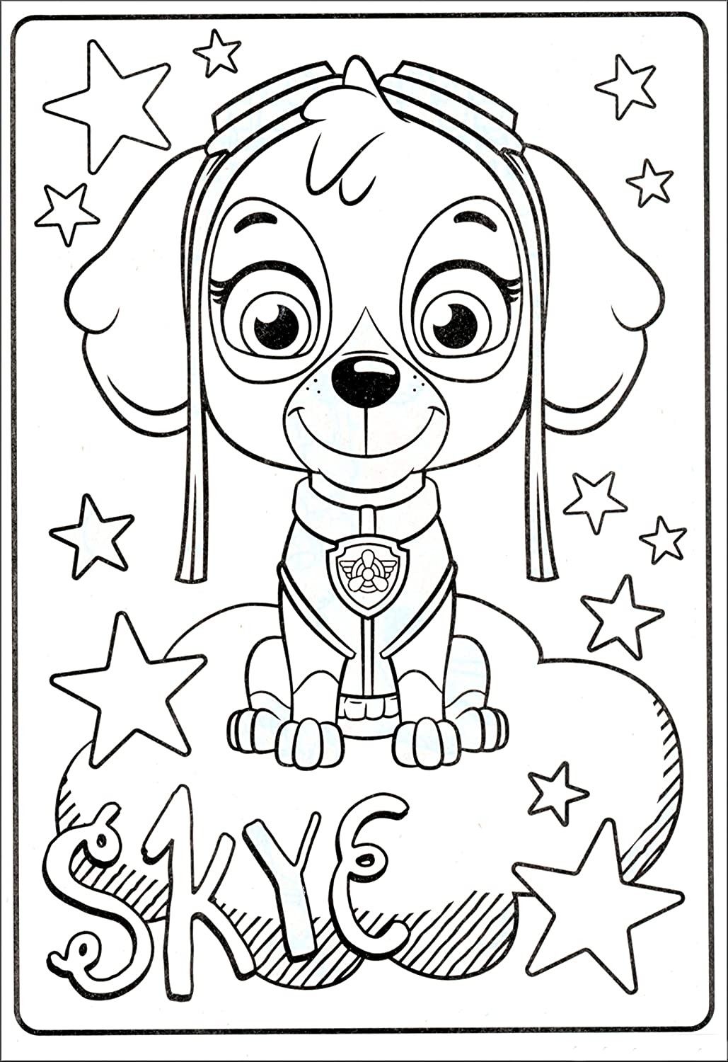 169+ Paw Patrol Coloring Pages FREE Printable 165