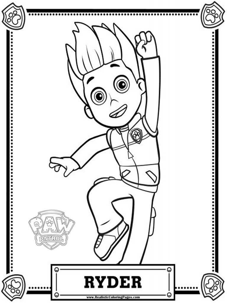 169+ Paw Patrol Coloring Pages FREE Printable 168