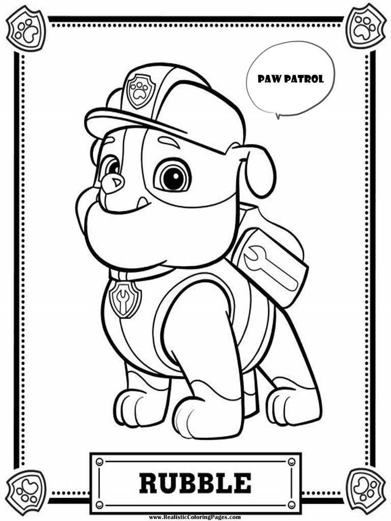 169+ Paw Patrol Coloring Pages FREE Printable 169