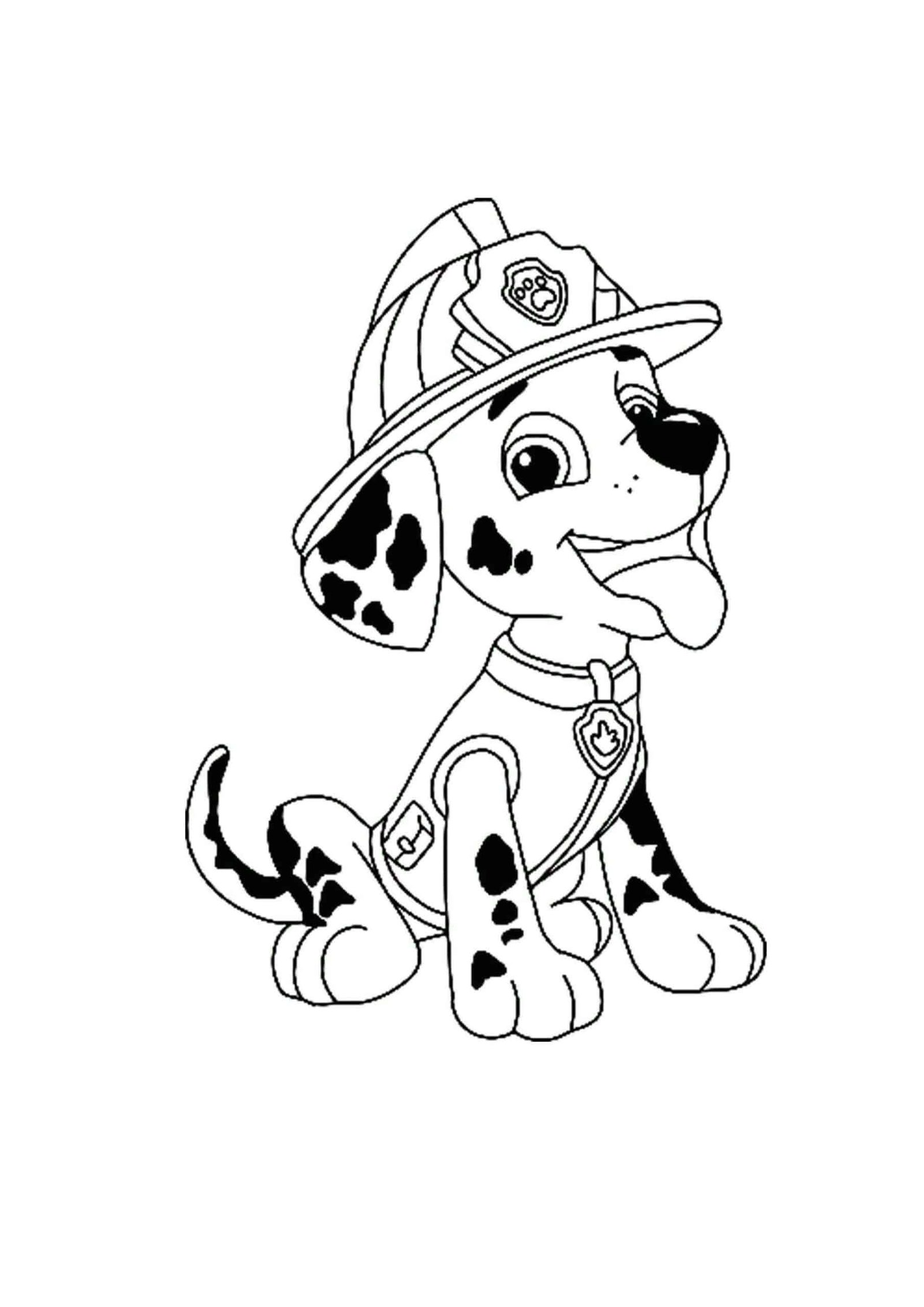 169+ Paw Patrol Coloring Pages FREE Printable 19