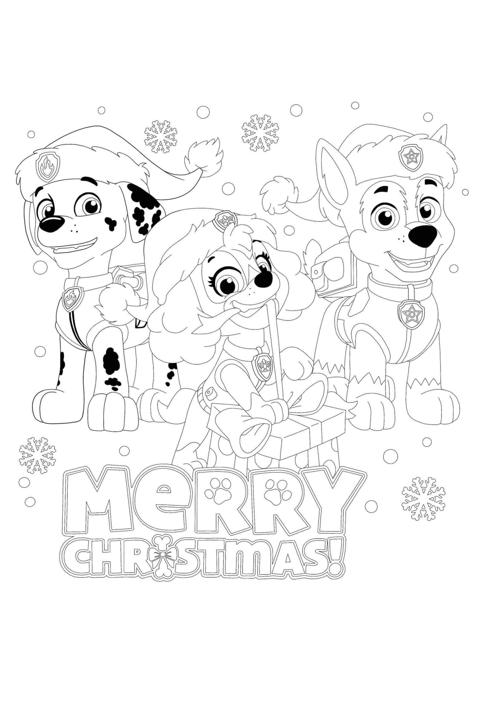 169+ Paw Patrol Coloring Pages FREE Printable 29