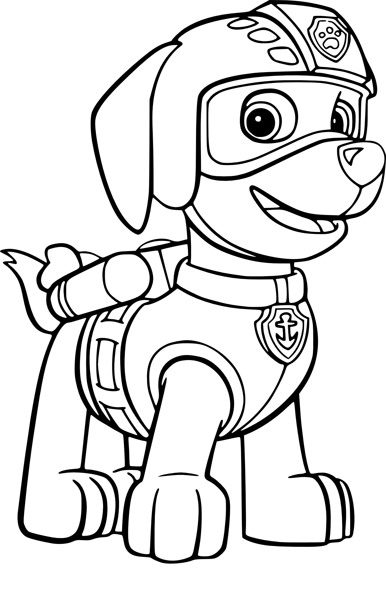 169+ Paw Patrol Coloring Pages FREE Printable 33