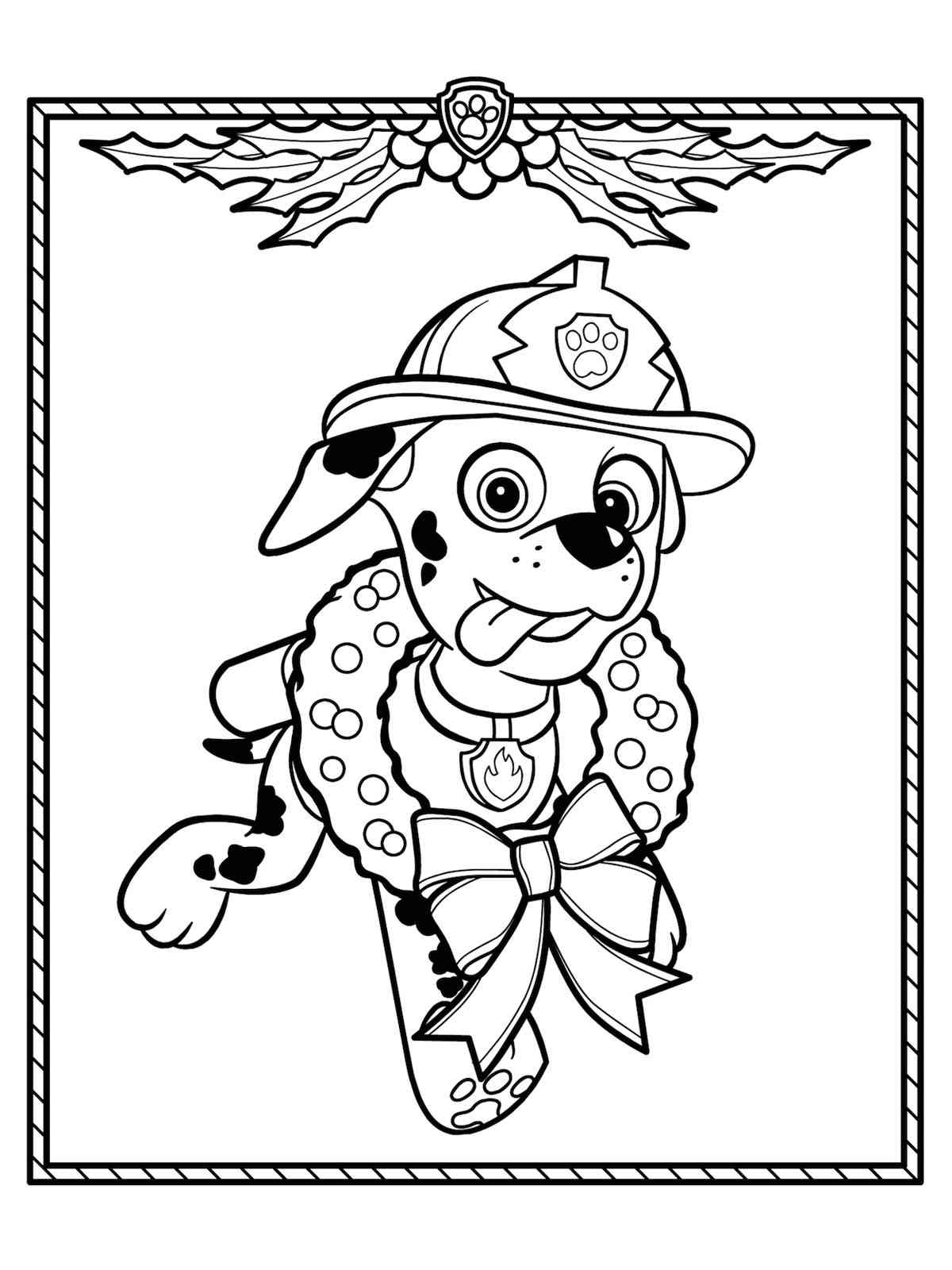 169+ Paw Patrol Coloring Pages FREE Printable 42