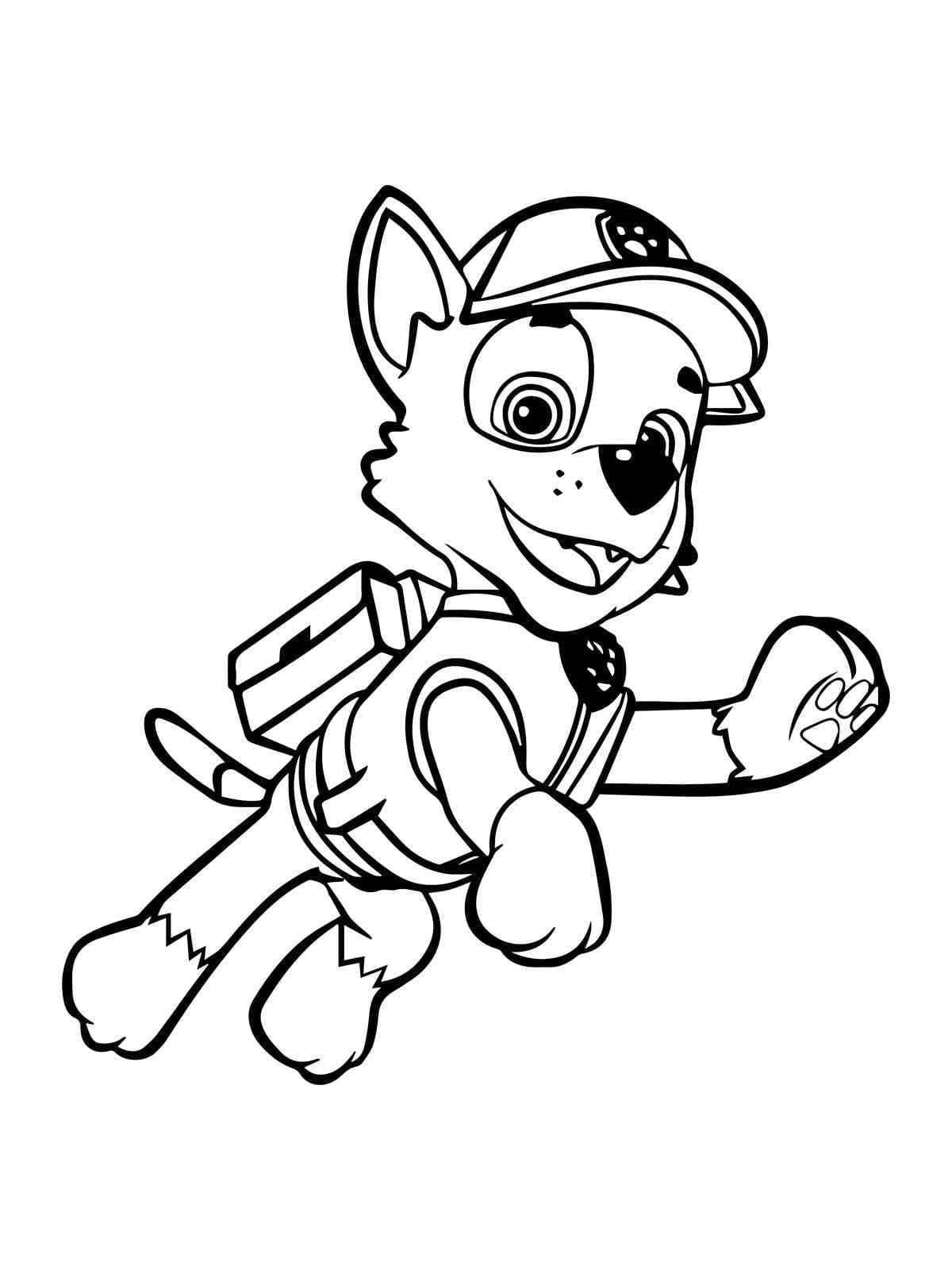 169+ Paw Patrol Coloring Pages FREE Printable 44