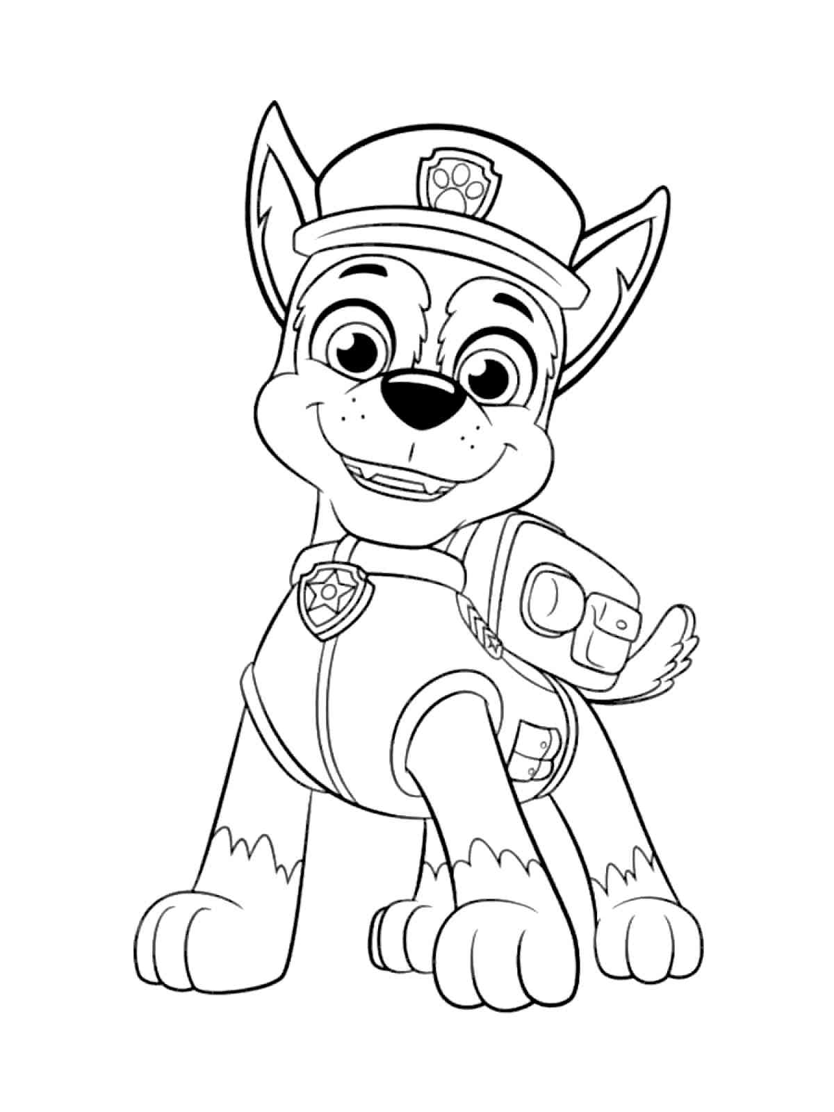 169+ Paw Patrol Coloring Pages FREE Printable 46