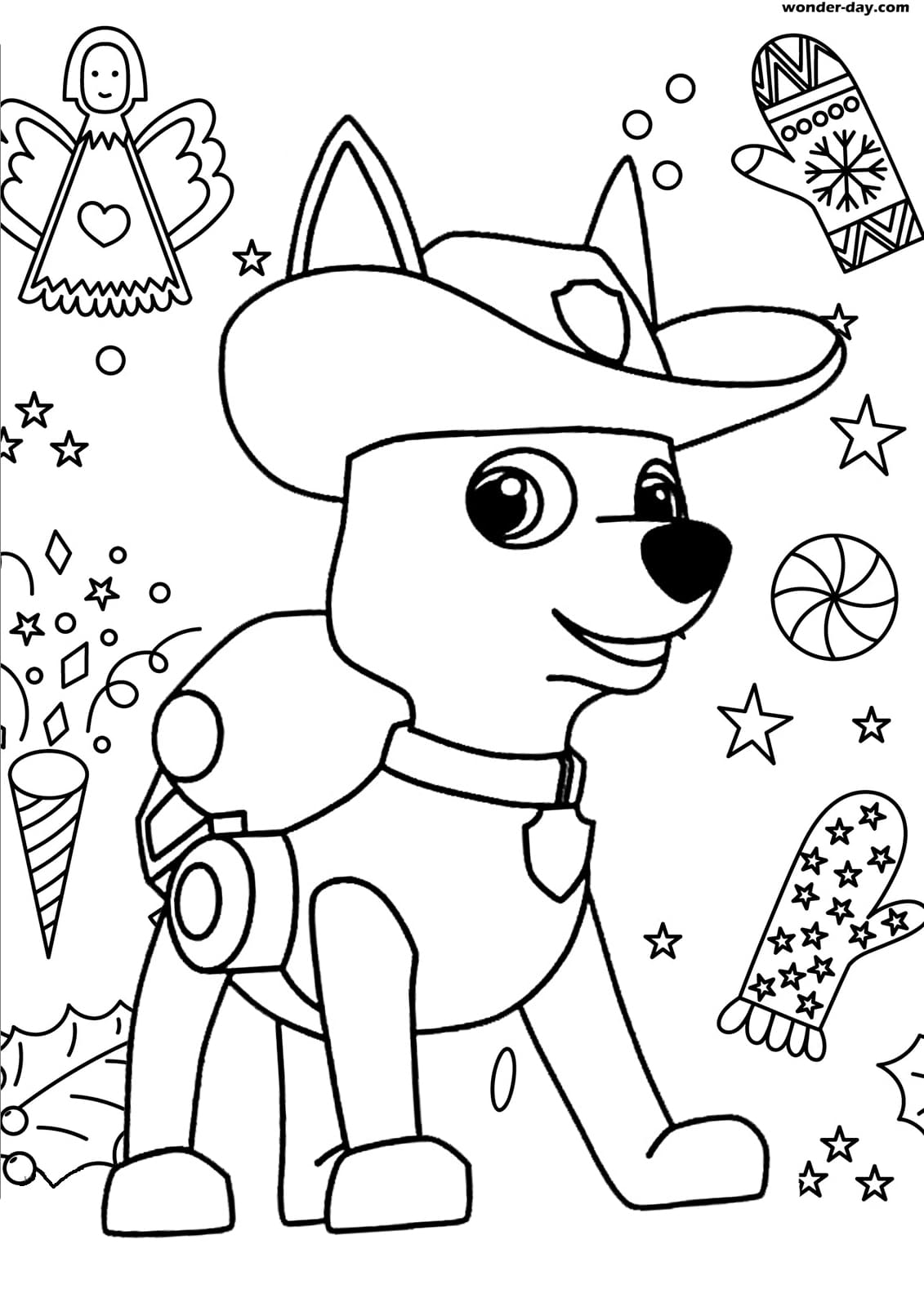 169+ Paw Patrol Coloring Pages FREE Printable 54