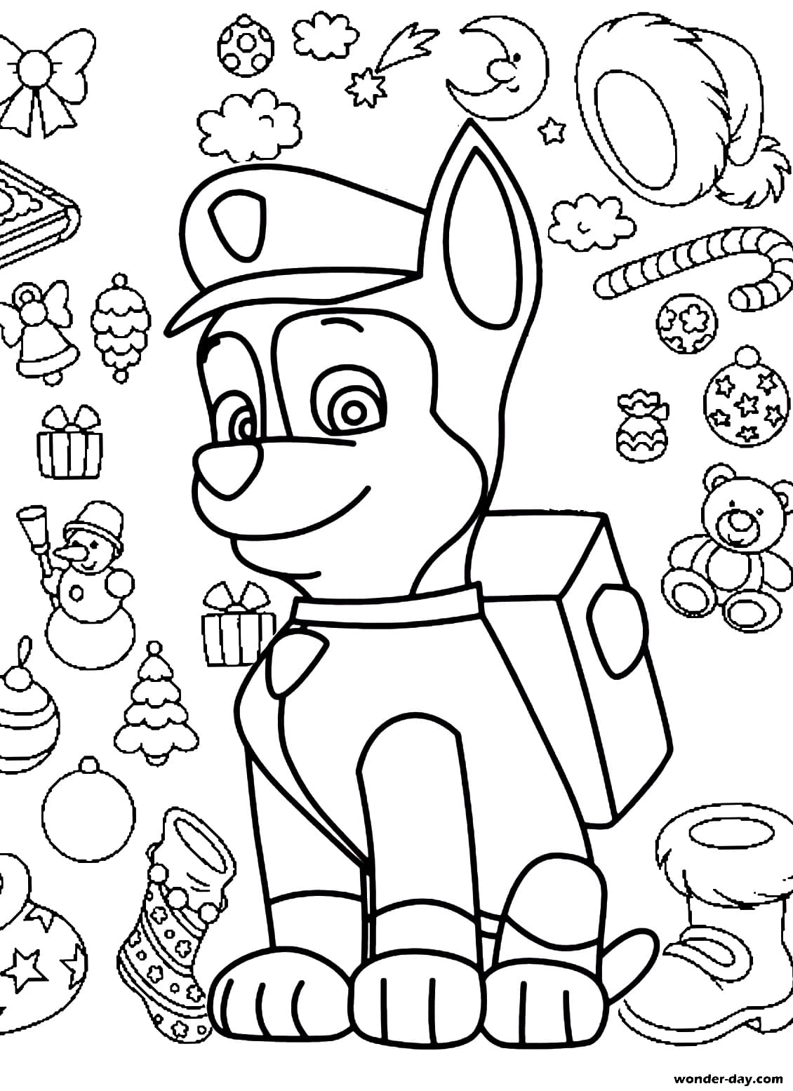 169+ Paw Patrol Coloring Pages FREE Printable 55