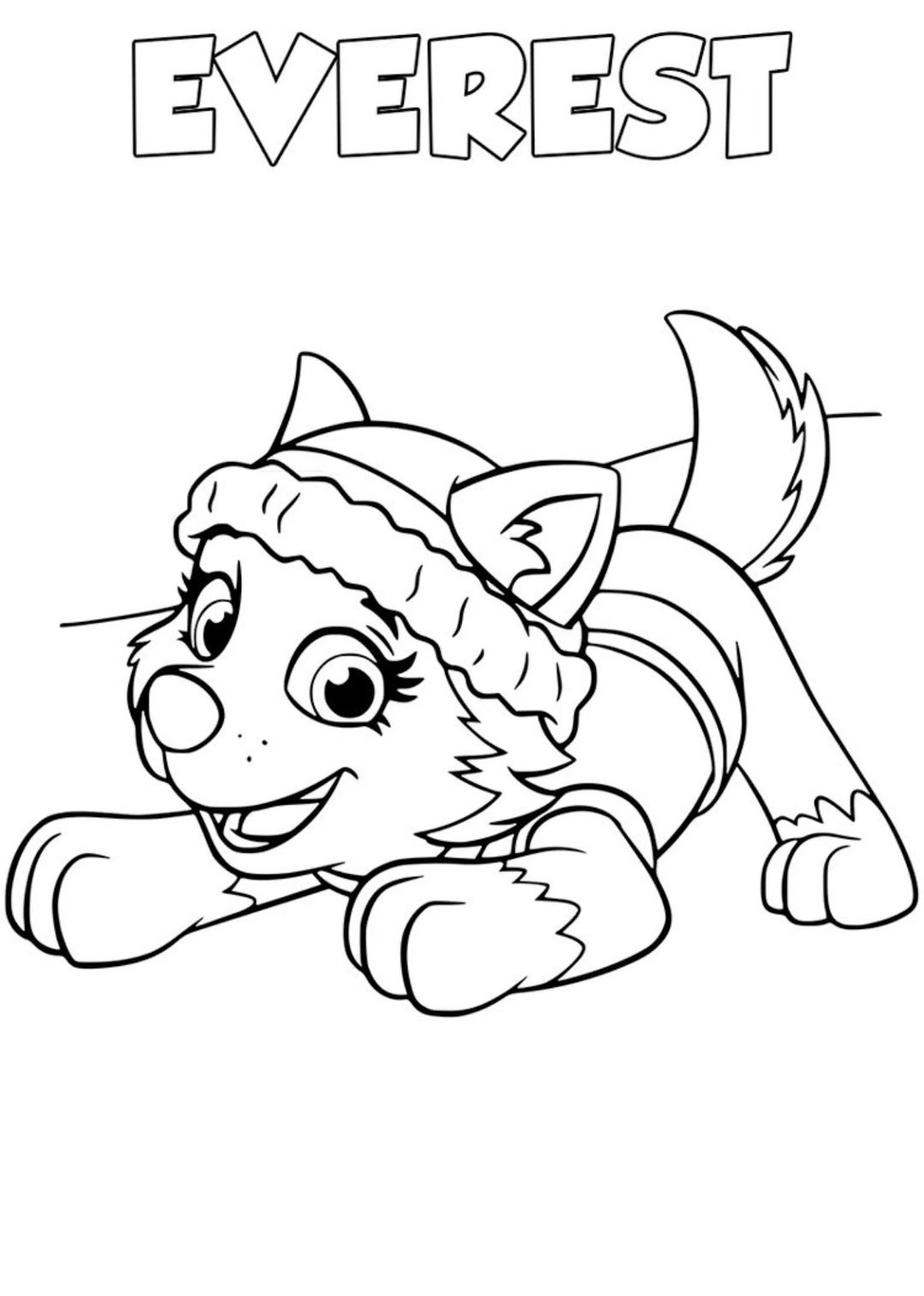 169+ Paw Patrol Coloring Pages FREE Printable 58