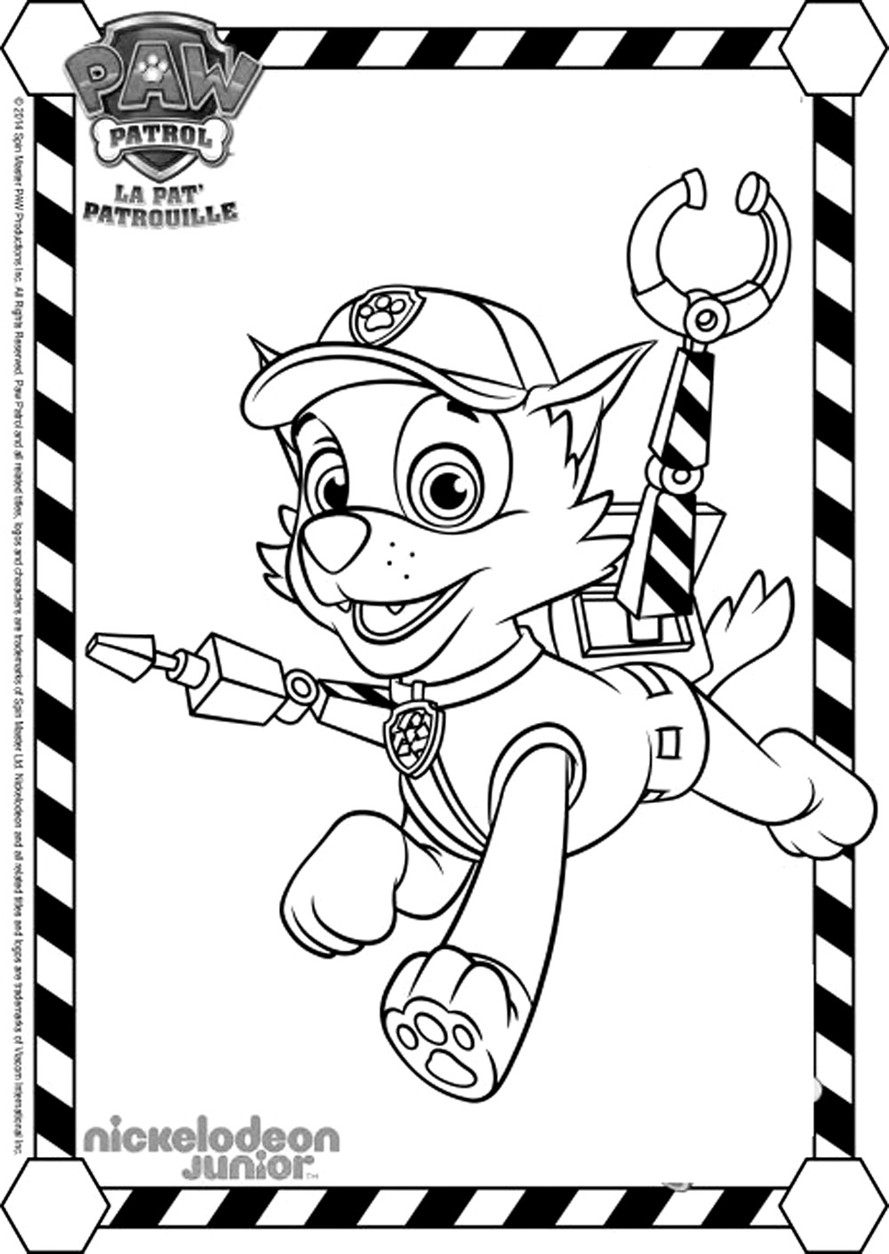 169+ Paw Patrol Coloring Pages FREE Printable 63