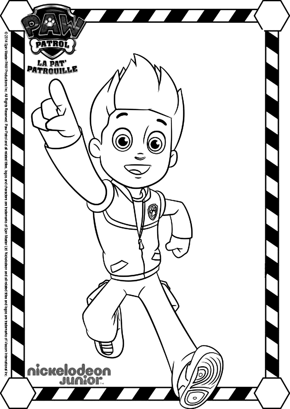 169+ Paw Patrol Coloring Pages FREE Printable 64