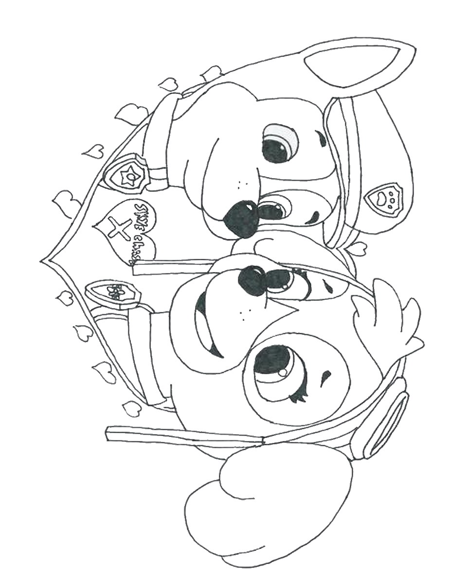 169+ Paw Patrol Coloring Pages FREE Printable 78