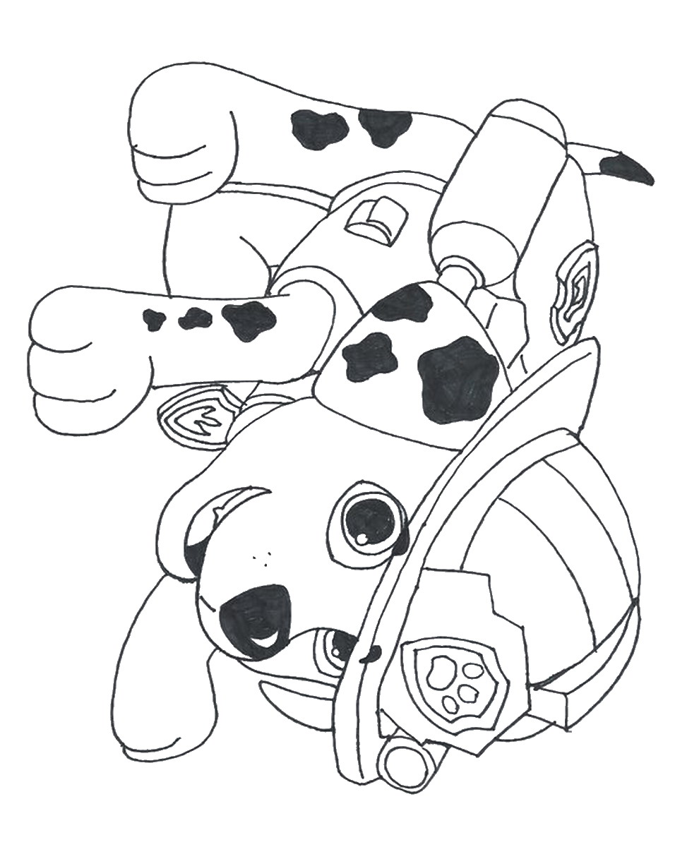 169+ Paw Patrol Coloring Pages FREE Printable 79