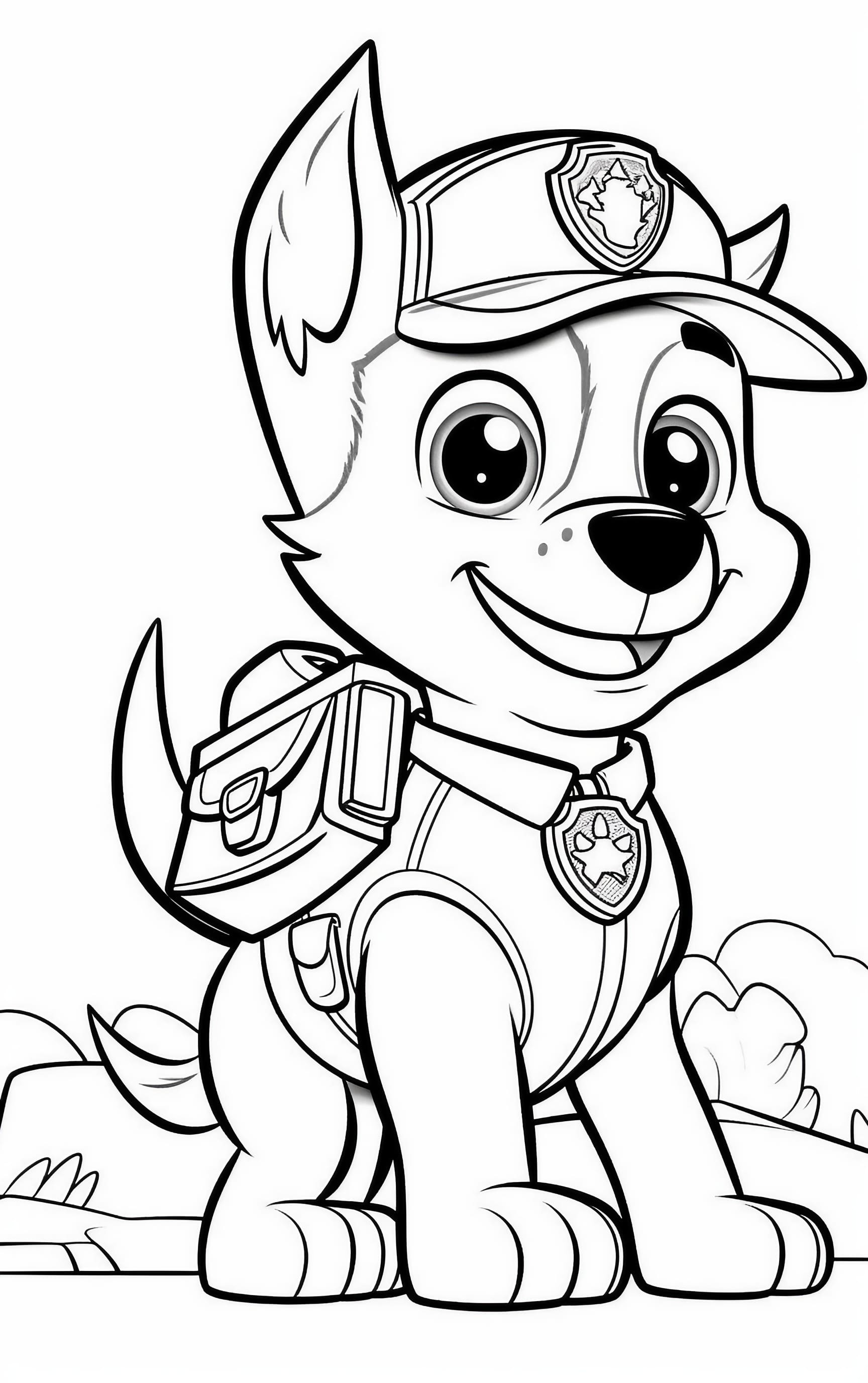 169+ Paw Patrol Coloring Pages FREE Printable 8