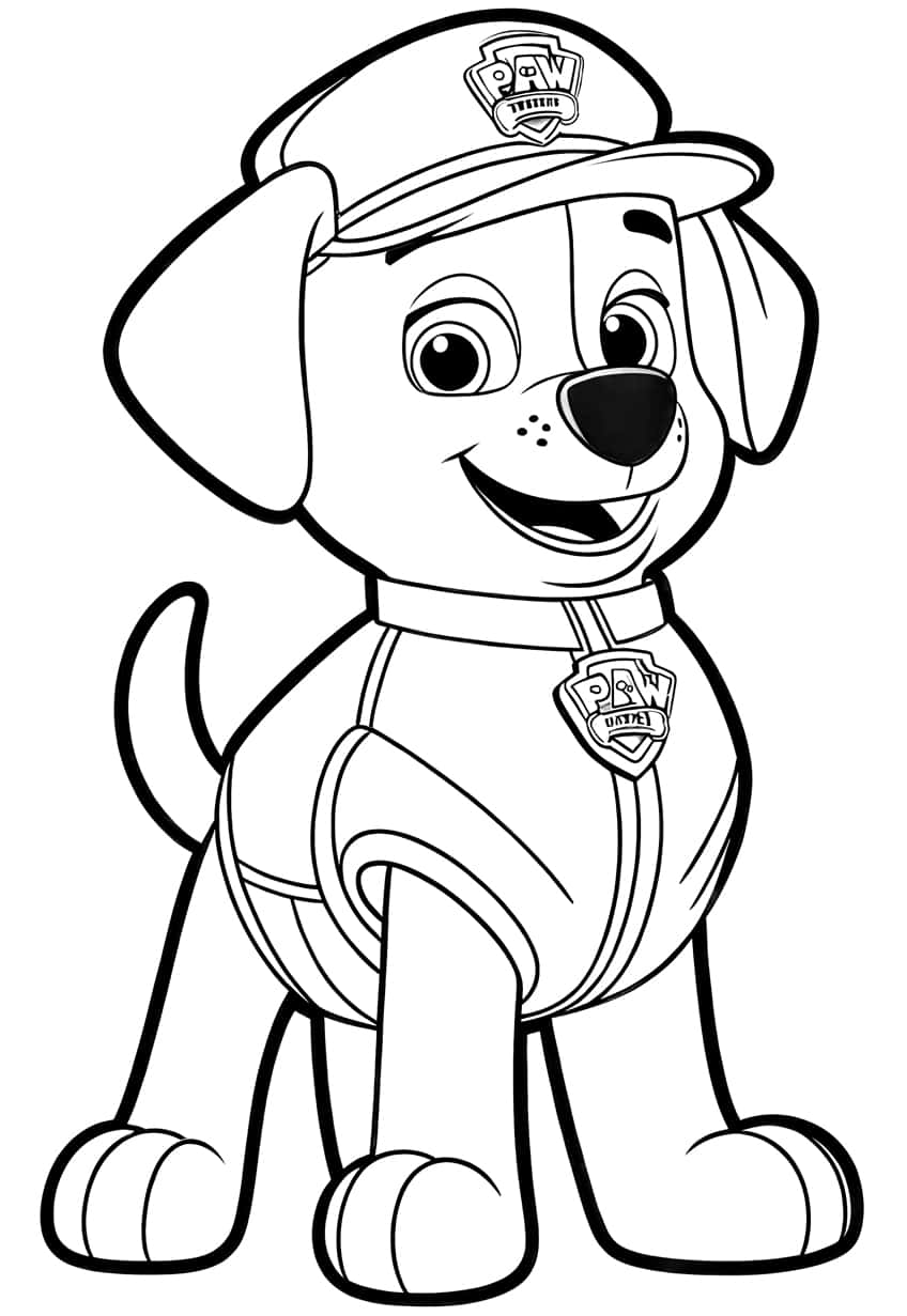 169+ Paw Patrol Coloring Pages FREE Printable 92