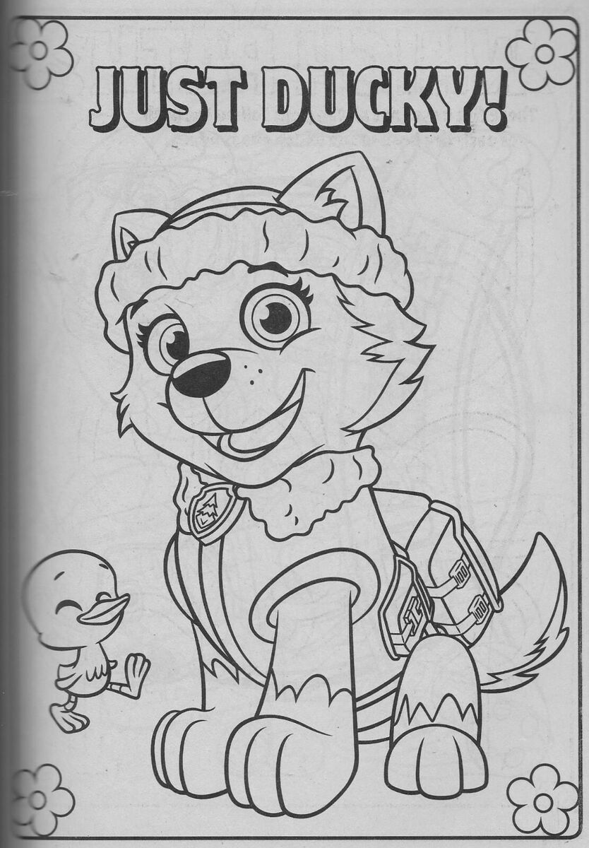 169+ Paw Patrol Coloring Pages FREE Printable 97