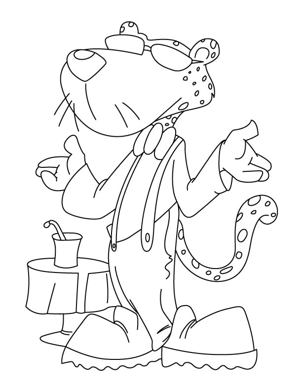 200+ Coloring Page of a Cheetah: Roar with Coloring Excitement 117