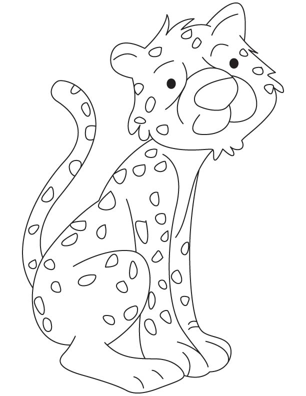 200+ Coloring Page of a Cheetah: Roar with Coloring Excitement 120