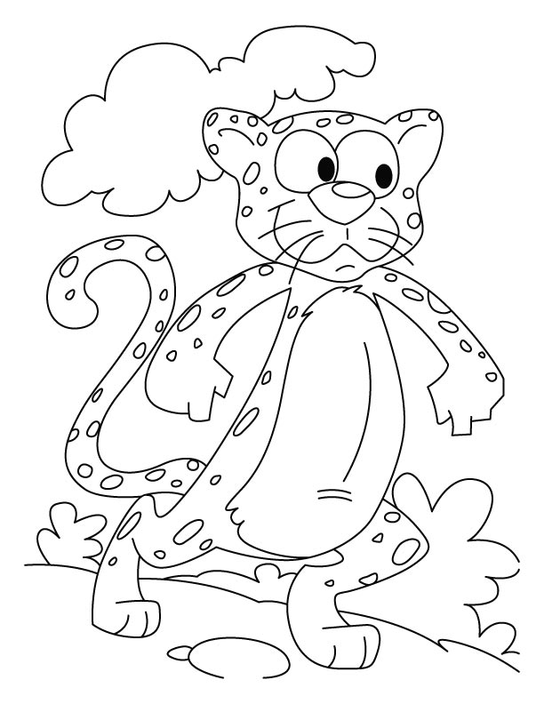 200+ Coloring Page of a Cheetah: Roar with Coloring Excitement 134