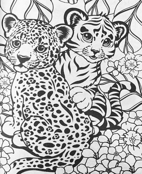 200+ Coloring Page of a Cheetah: Roar with Coloring Excitement 156