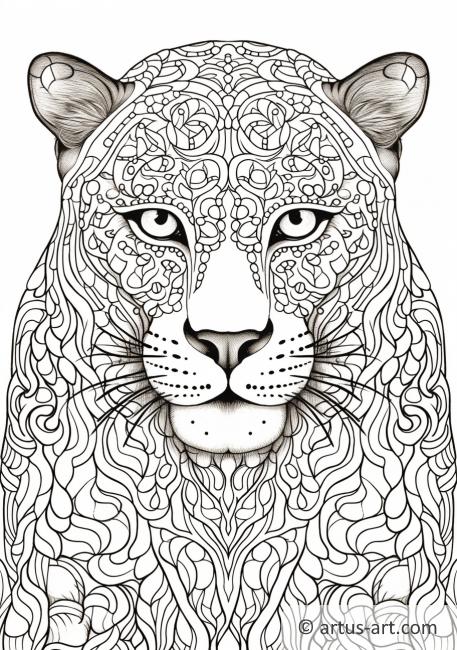 200+ Coloring Page of a Cheetah: Roar with Coloring Excitement 169