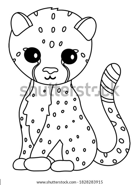 200+ Coloring Page of a Cheetah: Roar with Coloring Excitement 173