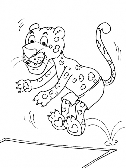 200+ Coloring Page of a Cheetah: Roar with Coloring Excitement 182