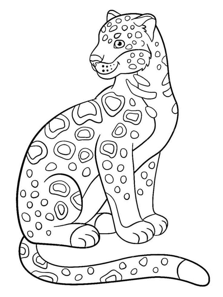 200+ Coloring Page of a Cheetah: Roar with Coloring Excitement 46