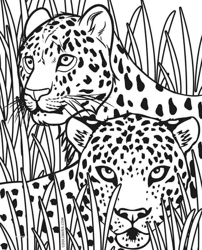 200+ Coloring Page of a Cheetah: Roar with Coloring Excitement 75