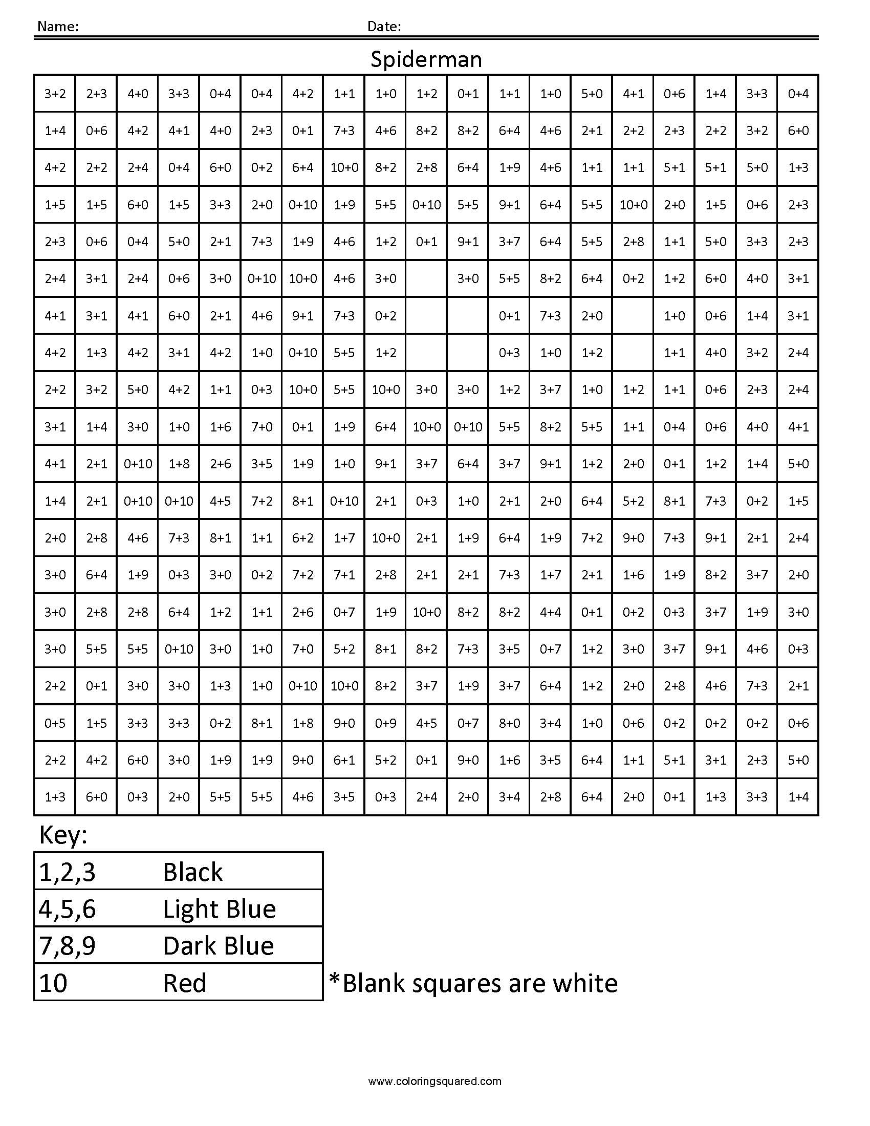 200+ Math Coloring Pages: Add Some Color to Your Equations 10