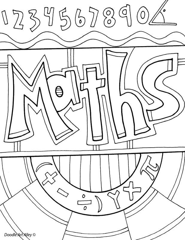 200+ Math Coloring Pages: Add Some Color to Your Equations 109